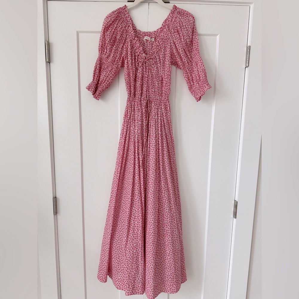 DOEN ISCHIA DRESS— XXS, COSMOS HILLSIDE BLOOM.